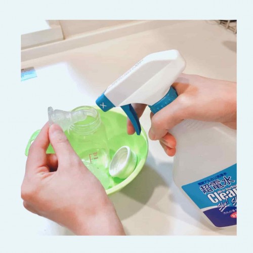 Vệ sinh bình sữa cho con trong 1 phút - bí quyết từ người Nhật