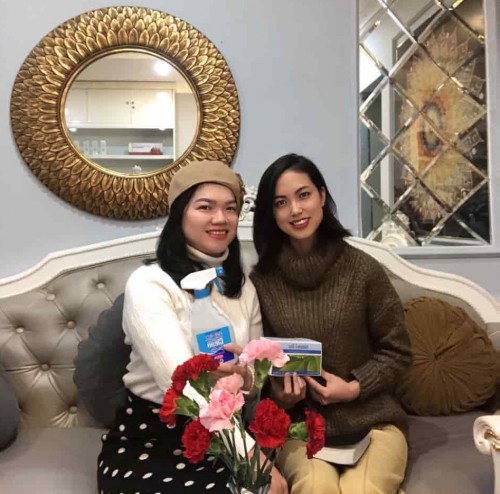 Cách vệ sinh ghế sofa bằng nước tẩy rửa ion kiềm