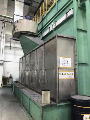 Buồng phun sơn - xử lý nước thải trong buồng phun sơn